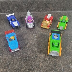 Paw Patrol Lot Of 6 Diecast Cars